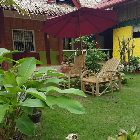Traville Huts Palm Beach Inn Panglao City Exterior foto