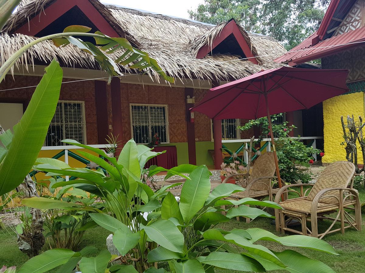 Traville Huts Palm Beach Inn Panglao City Exterior foto