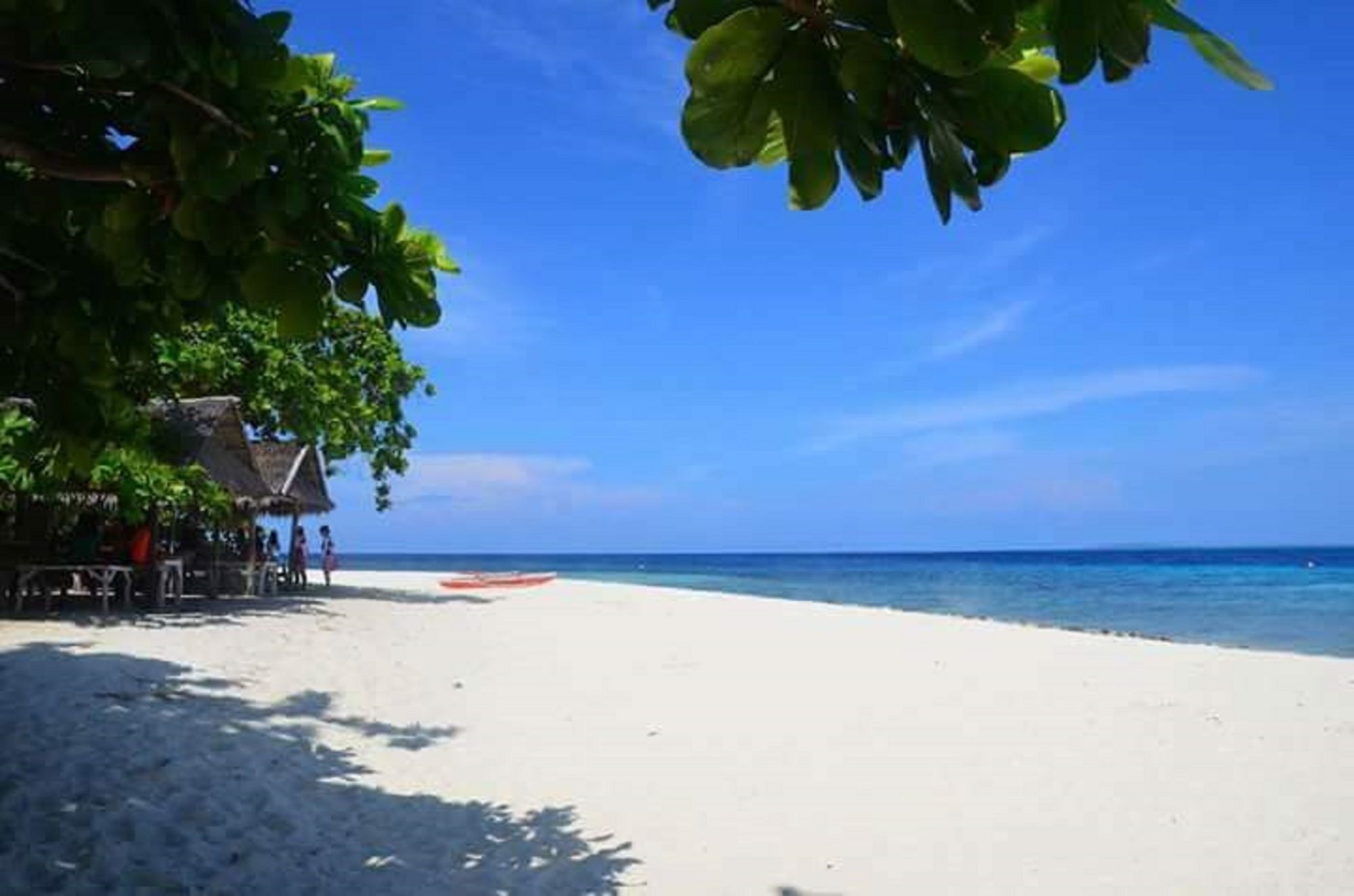 Traville Huts Palm Beach Inn Panglao City Exterior foto