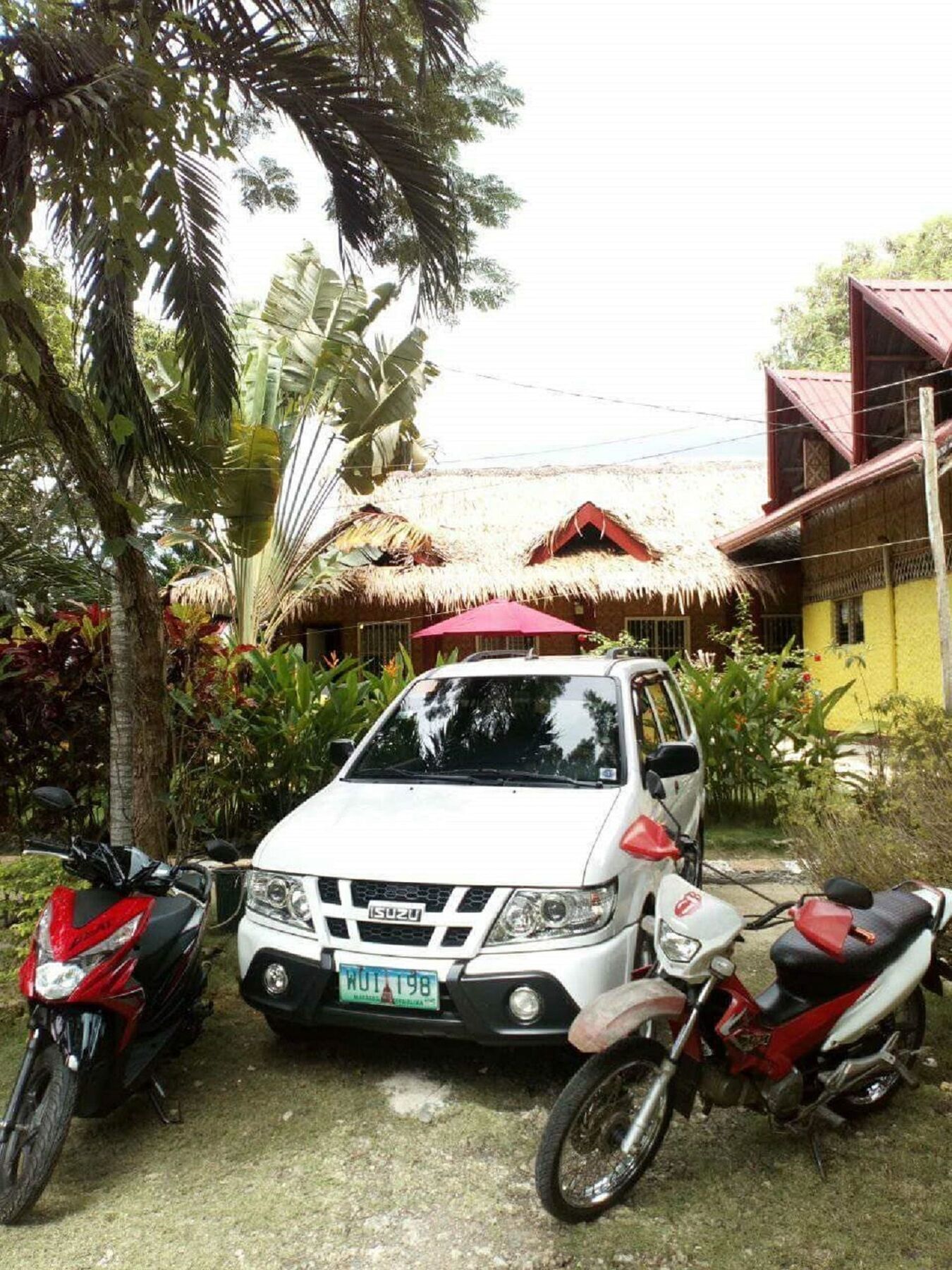 Traville Huts Palm Beach Inn Panglao City Exterior foto