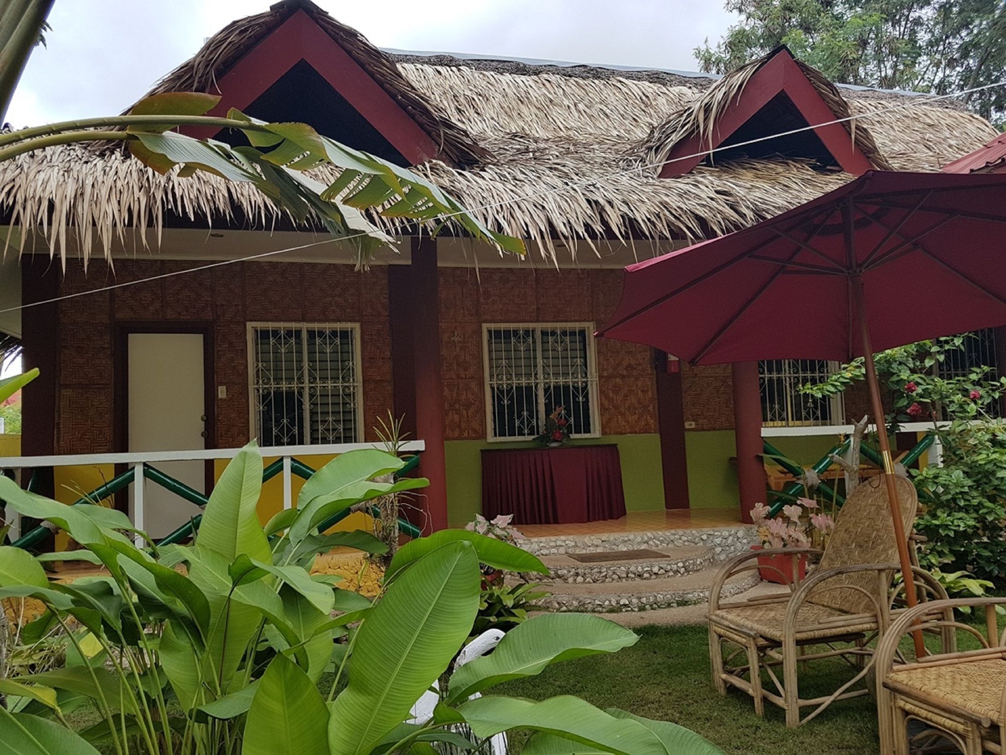 Traville Huts Palm Beach Inn Panglao City Exterior foto